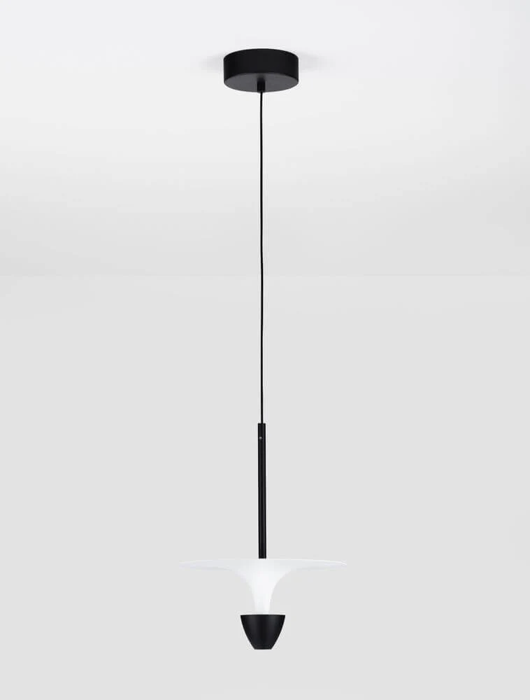 Luet LED Pendelleuchte 3000K Schwarz, Weiß