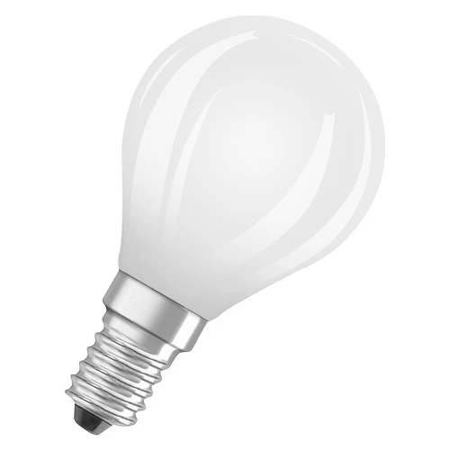 OSRAM Dimmbare Filament LED Lampe mit E14 Sockel, Warmweiss (2700K), Tropfenform, 6.5W, Ersatz für 60W-Glühbirne, matt, LED Retrofit CLASSIC P DIM