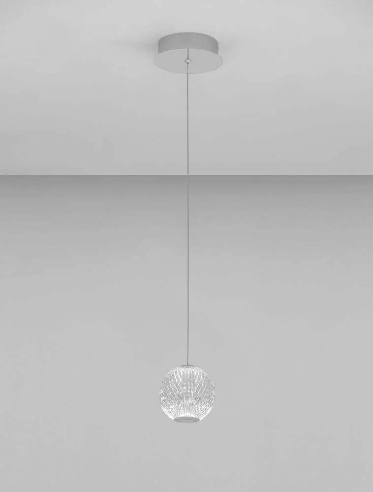 Brillante LED Pendelleuchte Ø 12cm 3200K