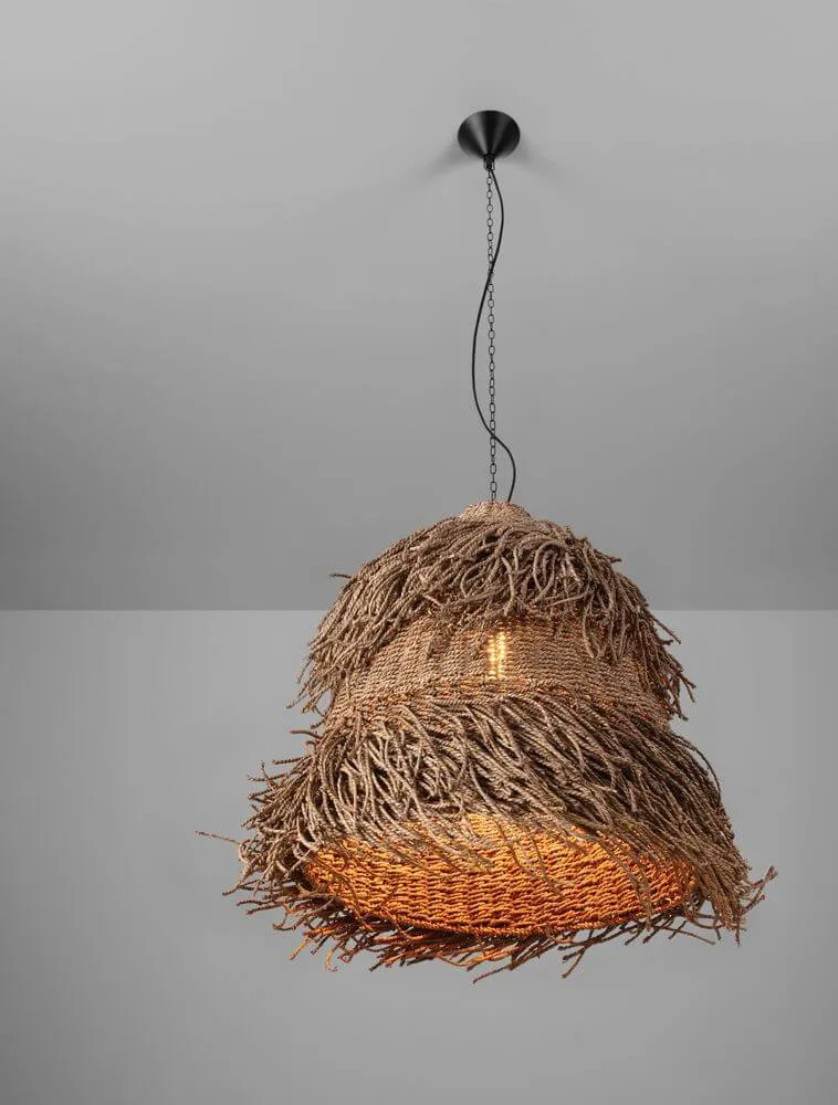 Hay Pendelleuchte E27 3xØ 80cm Braun