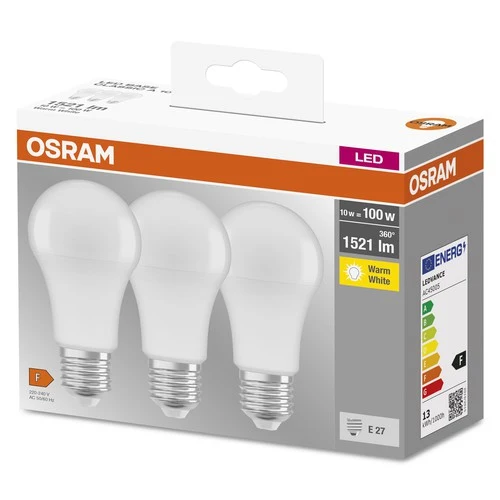 OSRAM LED Base Lampe Classic (ex 100W) 14W / 2700K E27 , Warmweiß