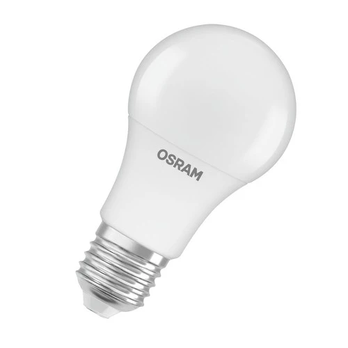 OSRAM LED-Lampen, klassische Kolbenform, 12V-36V, 45 Watts Ersatz, E27, A-shape, 2700 Kelvin, Warm weiß, Matt, single Pack