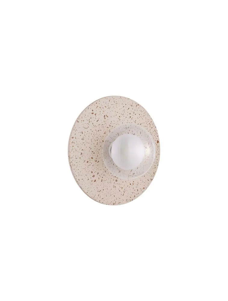 Vrahos Wandleuchte G9 Ø 29,5cm Beton Beige