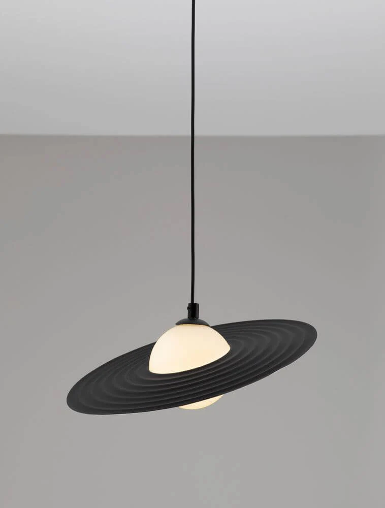 Reflet Pendelleuchte Schwarz, Weiß