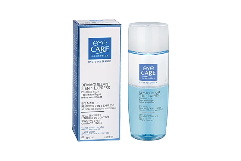 Eyecare Kosmetik Augen Make-up Entferner 2 in 1 Express • 150ml