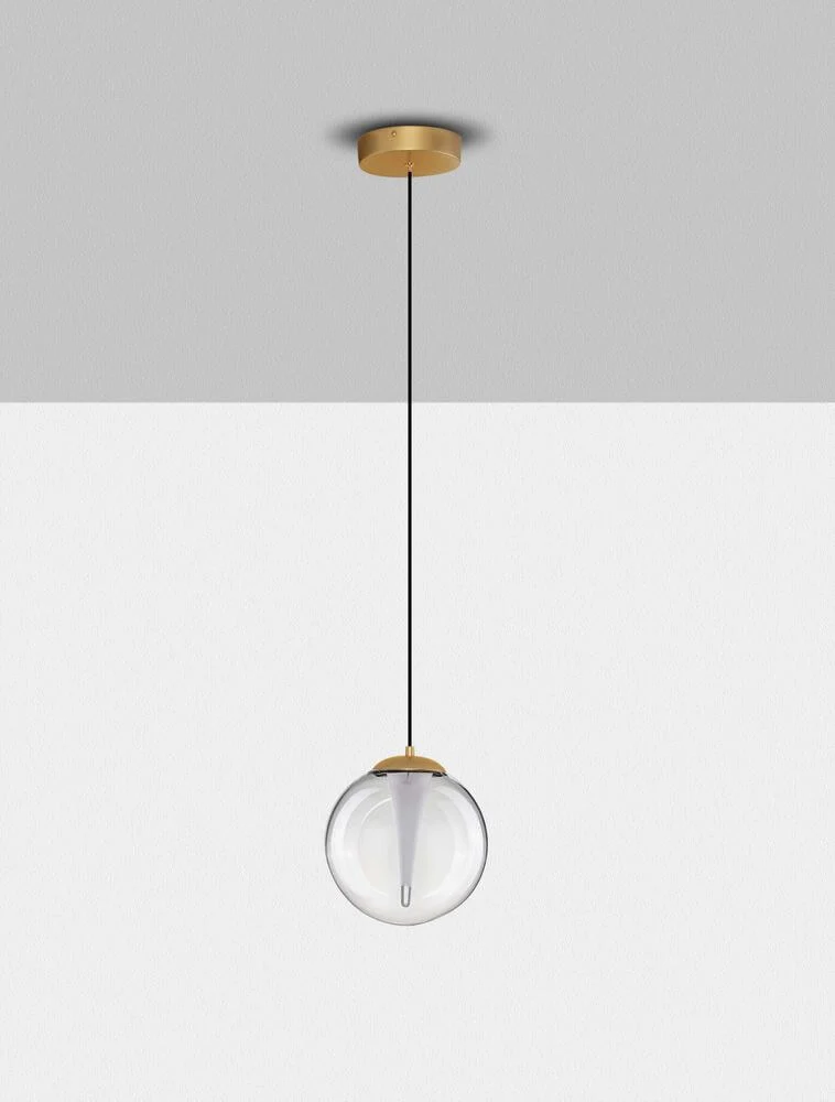 Galeo Pendelleuchte Ø 22cm 3000K Gold
