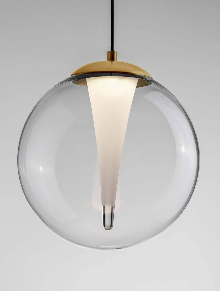 Galeo Pendelleuchte Ø 22cm 3000K Gold