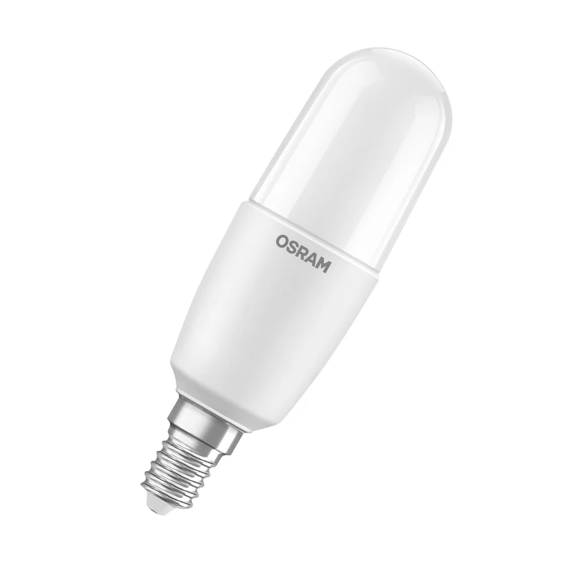 OSRAM LED PCR CLASSIC STICK LAMP , LED-Lampe, Matt, 9 W, (ex 75 W), 1050 lm, Kaltweiß, 6500 K, 15000 h, CRI 80