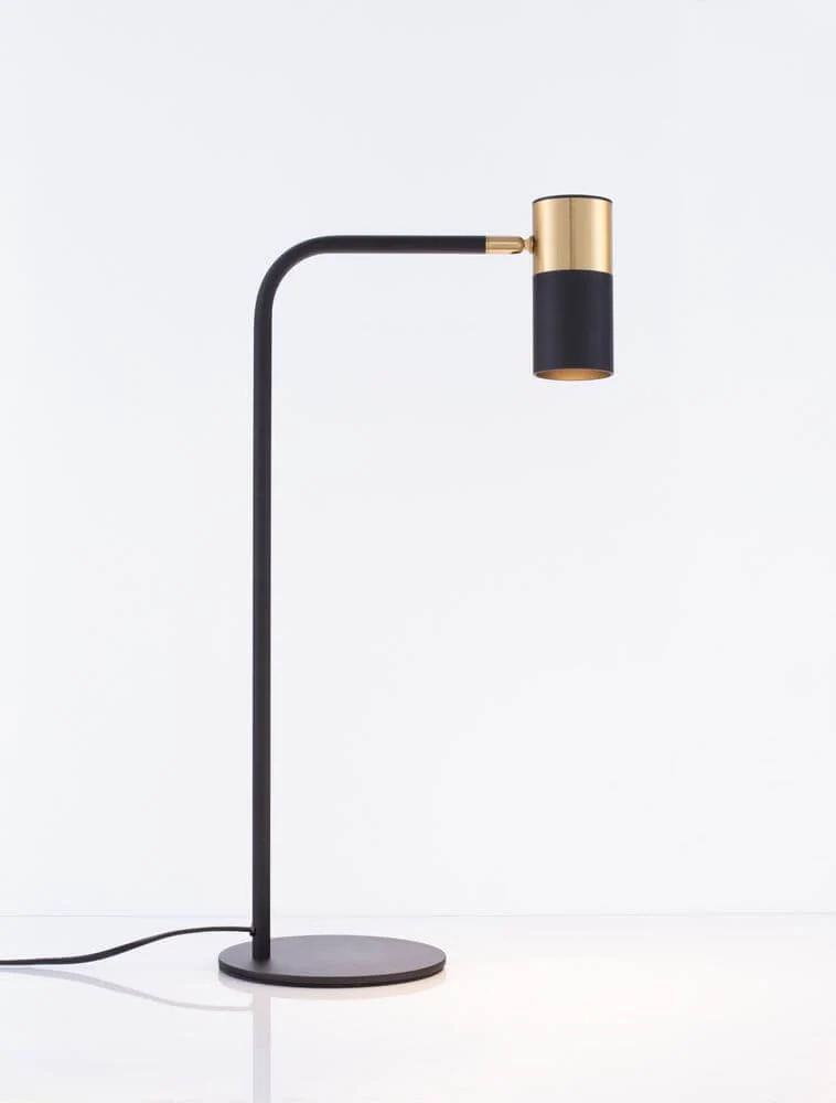 Pongo Tischleuchte Schwarz, Gold