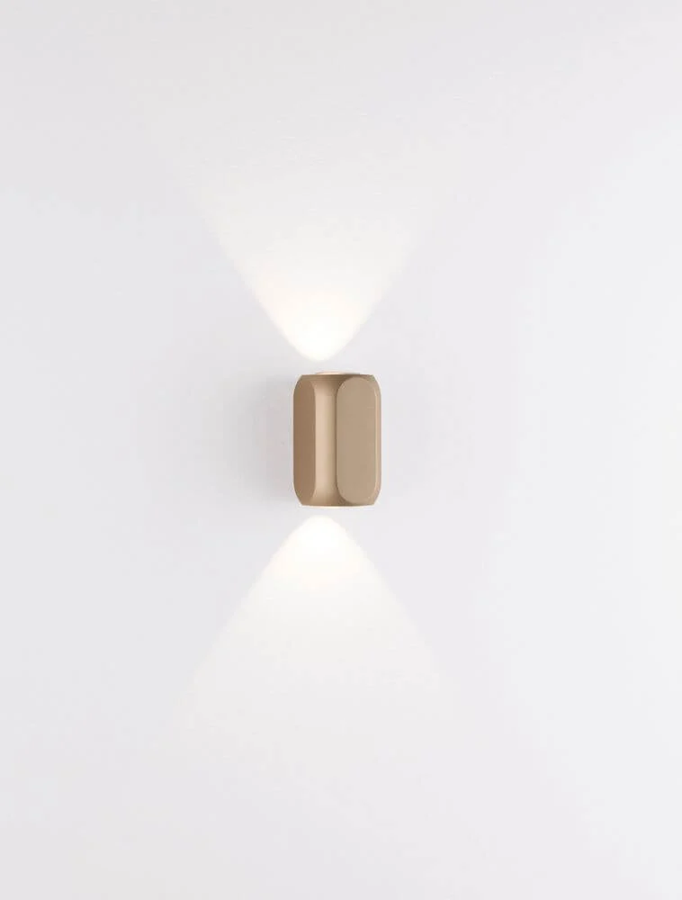 Elli LED Wandleuchte 3000K Schwarz, Braun