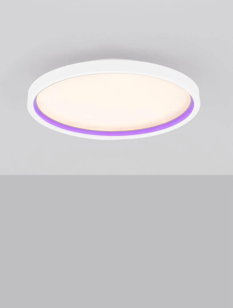 Chet LED Deckenleuchte 2-flammig 2700 5000K Weiß