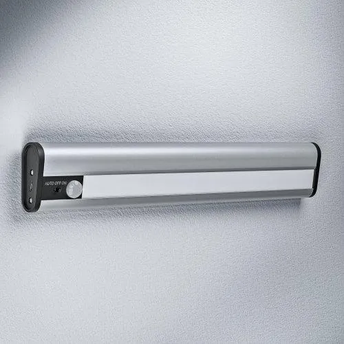 LEDVANCE Linear LED Mobile USB Batteriebetriebene Leuchte, Leuchte für Innenanwendungen, Bewegungssensor, Tag-Nacht-Sensor, Kaltweiß, 30cm