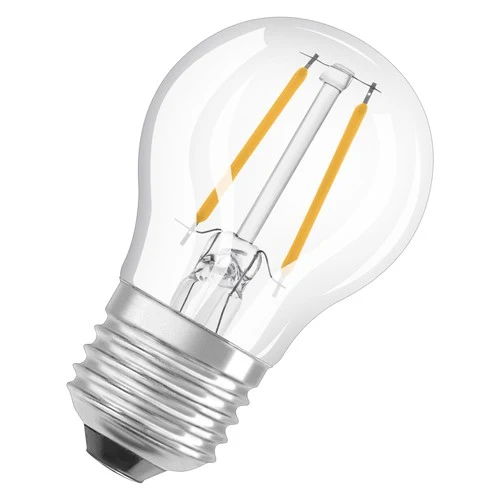 OSRAM FILAMENT LED-Lampe LED SUPERSTAR+ CL P GL FR 40 dim 3,4W/927 E27 CRI90 BOX, E27 , Kaltweiß