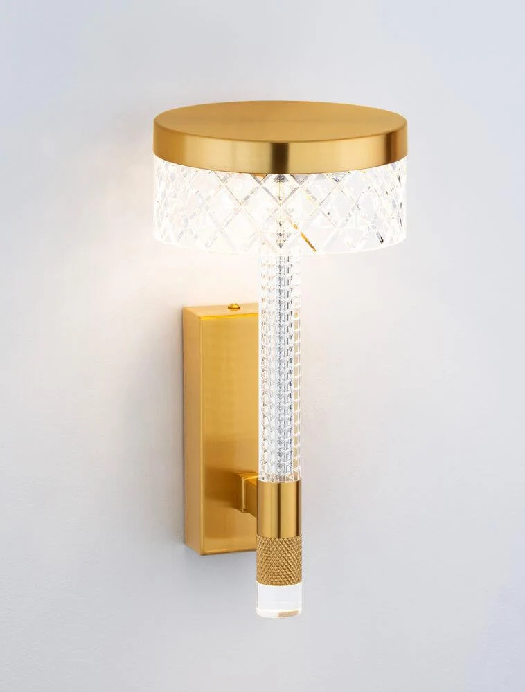 Bion LED Wandleuchte Ø 14,8cm 3000K Gold