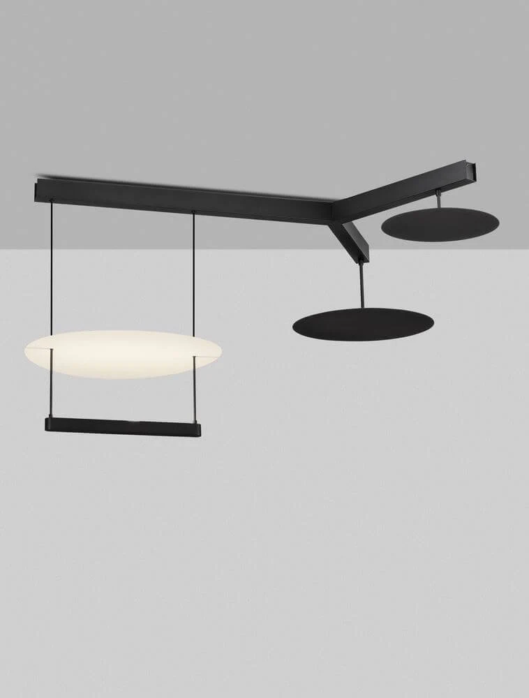 Diona LED Deckenleuchte 3-flammig 3000K Schwarz, Weiß