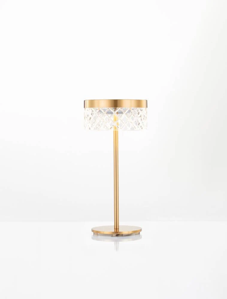 Bion LED Tischleuchte Ø 14,8cm 3000K Gold
