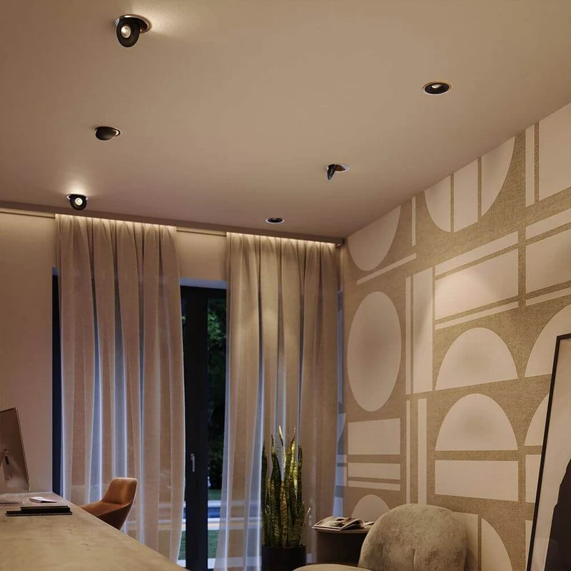 s.luce Santa Deep LED-Einbaustrahler schwenkbar & dimmbar