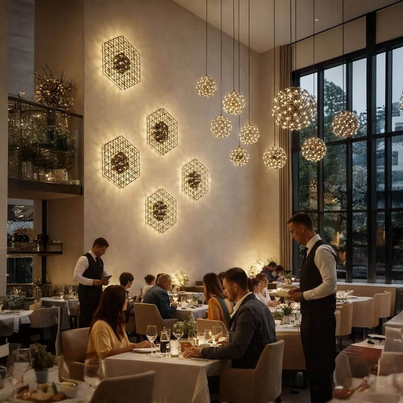 s.luce Atom eckige LED Effekt Wand- & Deckenleuchte