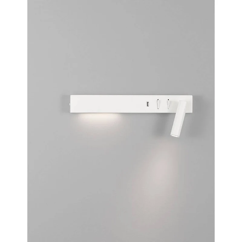 Nova Luce Vida LED Lese- & Wandlampe Metall mit USB