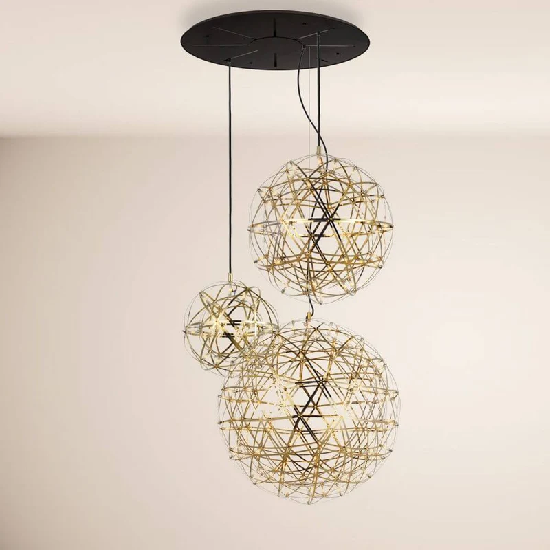 s.luce Atom XL Hängeleuchten-Kombination Modular