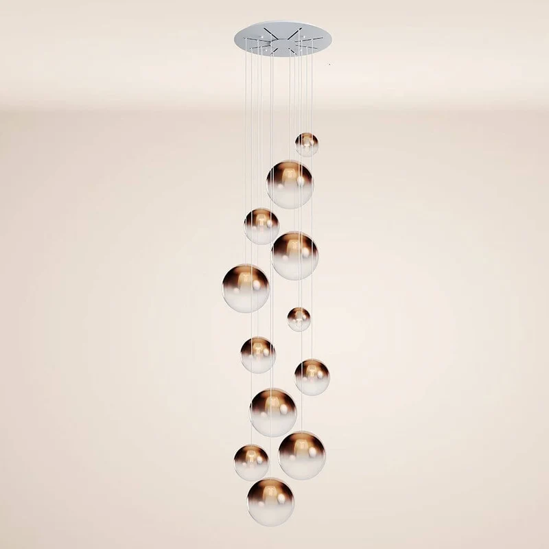 s.luce Orb Galerieleuchte 12-flammig Modular