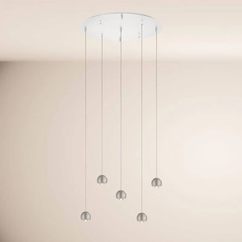 s.luce Beam LED Pendelleuchte 3- oder 5-flammig Modular Baldachin