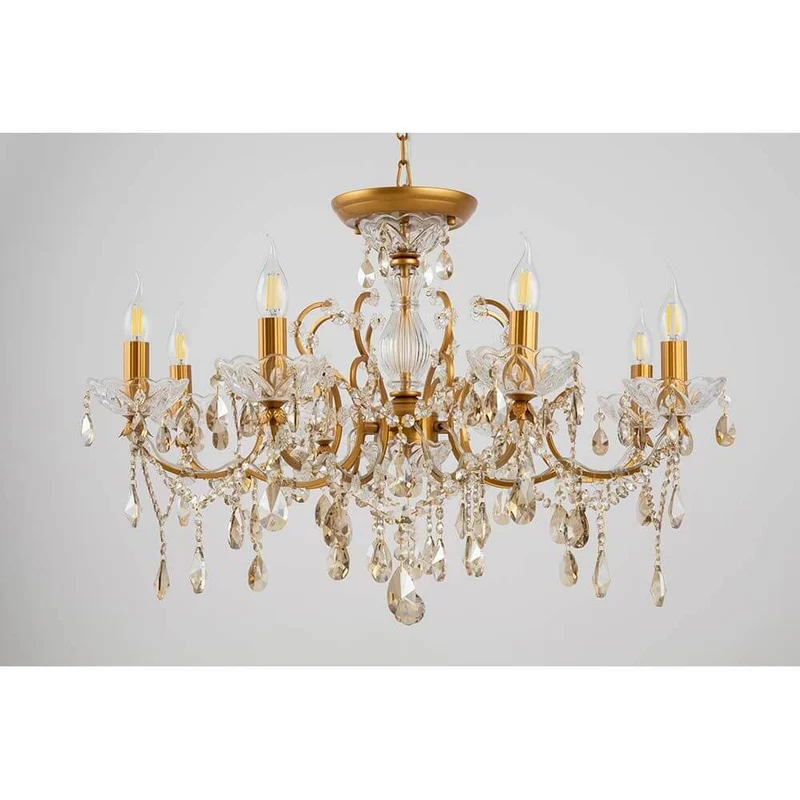 Sevilla Kristall-Kronleuchter 8-flg.
