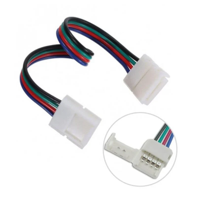 Kabelverbinder 4pol 10mm RGB LED-Strip