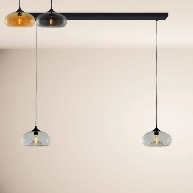 s.luce Cruet Low Esstisch-Hängeleuchte 2 bis 5-flammig 160cm