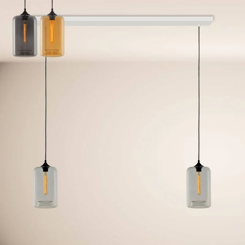 s.luce Cruet Up Esszimmer-Hängelampe 2 bis 5-flammig 160cm