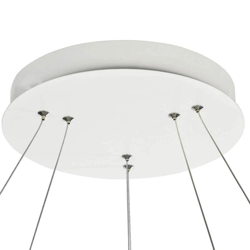 Nola LED Hängeleuchte Metall Weiß