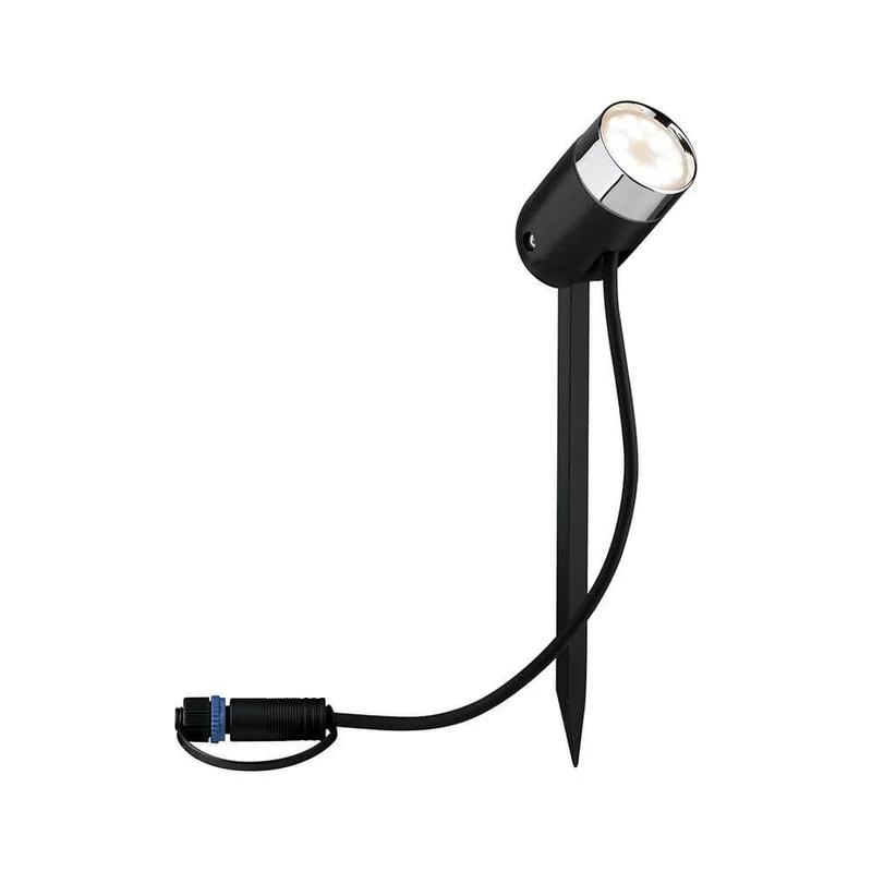 Plug & Shine LED Gartenstrahler Smart Home Zigbee Anthrazit IP65
