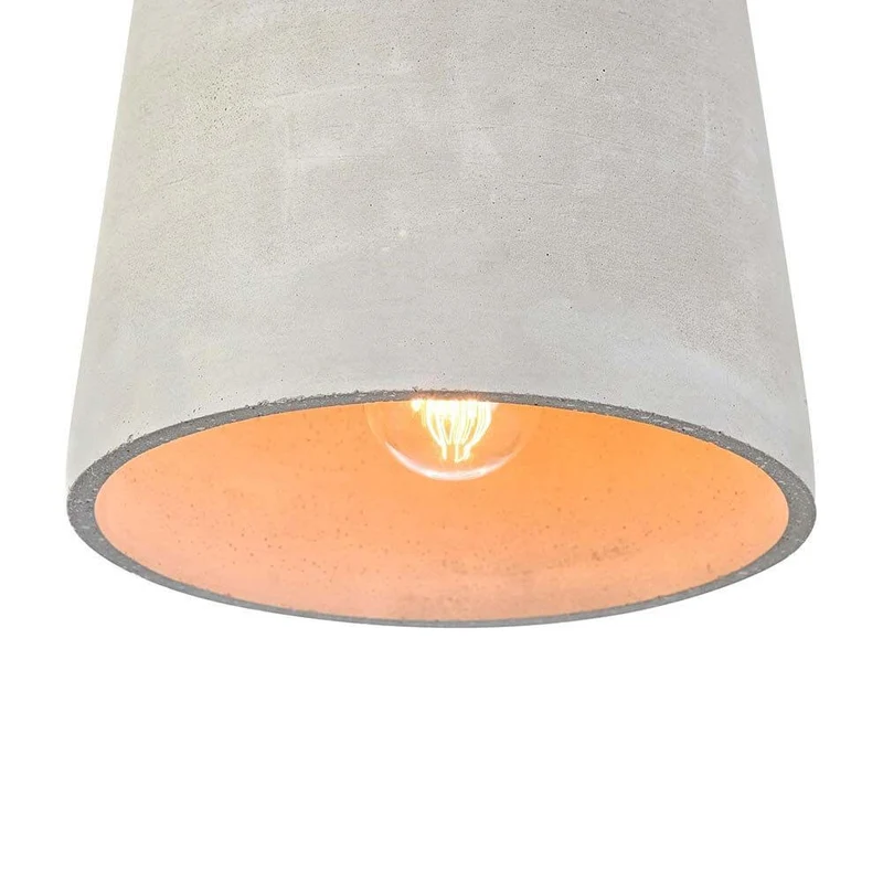 Broni Pendellampe Beton Grau