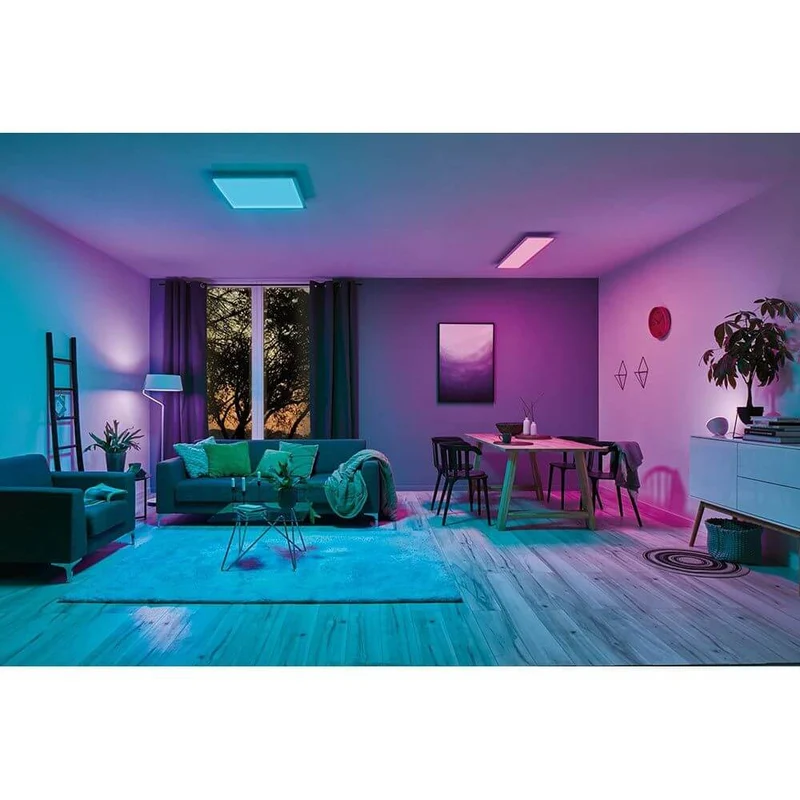 LED Panel Smart Home Zigbee Amaris Eckig RGBW Dimmbar