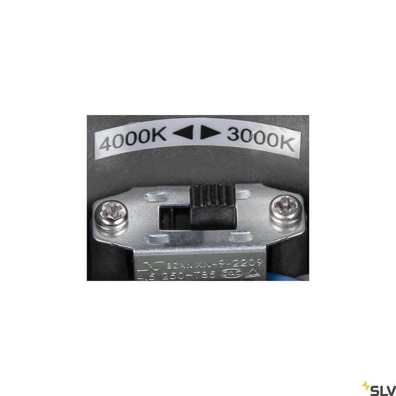 Ovalisk XS Outdoor LED Deckenaufbauleuchte Anthrazit CCT