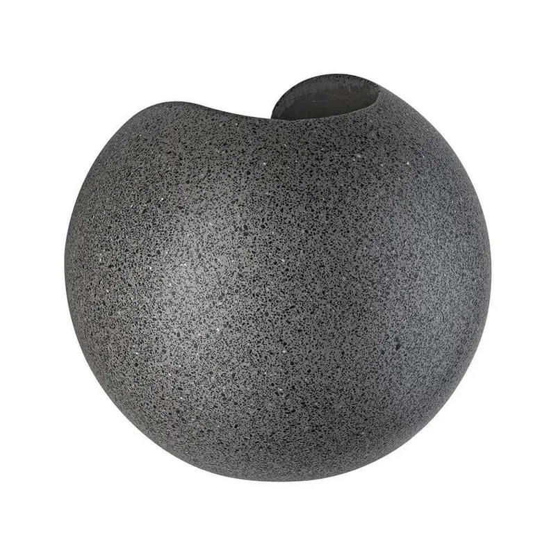 LED Außen Wandleuchte Concrea Schwarzer Sandstein Beton IP65