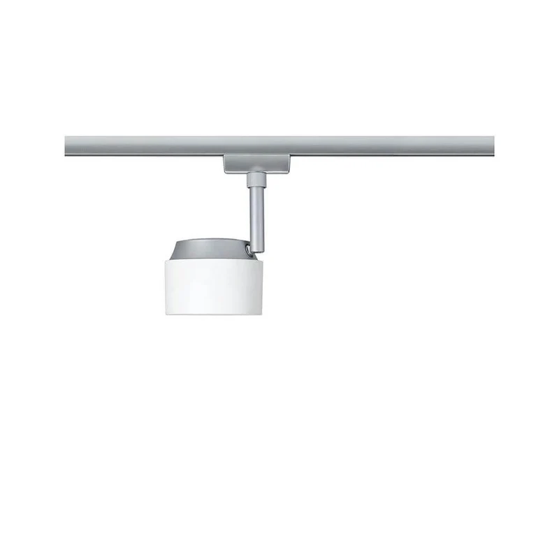 U-Rail LED Schienenspot Pane Einzelspot Weiß, Chrom-Matt