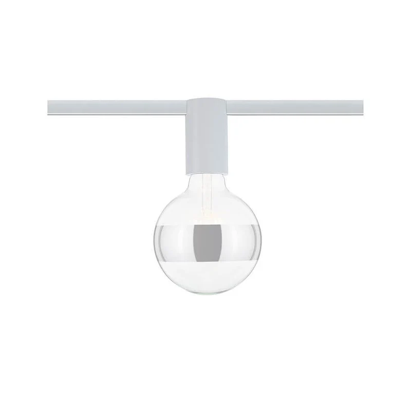 U-Rail Schienenspot Socket Einzelspot Weiß