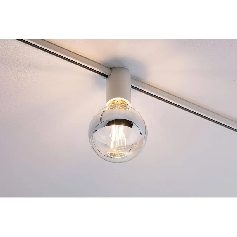 U-Rail Schienenspot Socket Einzelspot Weiß