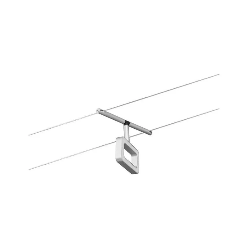 CorDuo LED Seilsystem Frame Basis-Set Chrom-Matt