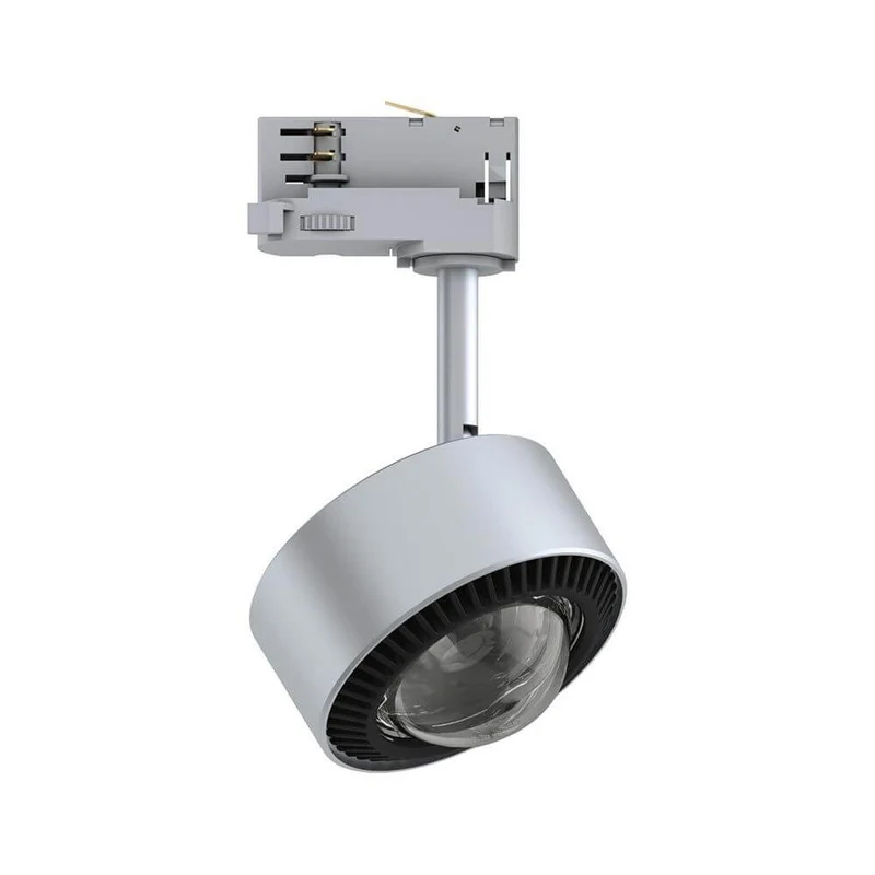 ProRail3 LED Schienenspot Aldan Dimmbar Silber, Schwarz