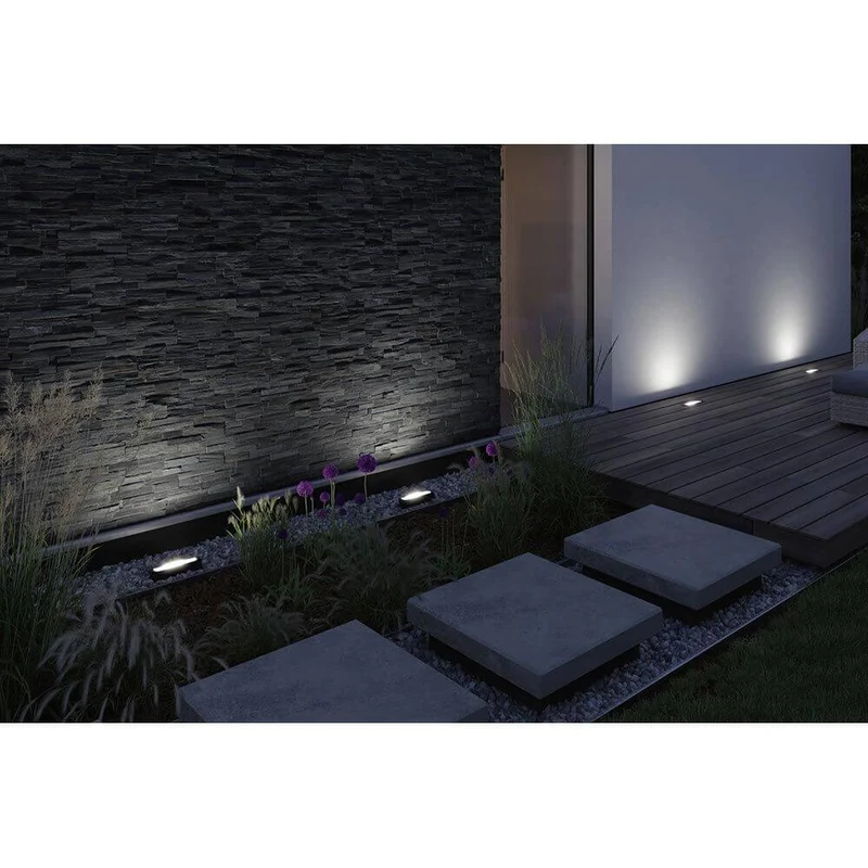 LED Wandfluter Ito 70° Metall Anthrazit IP67