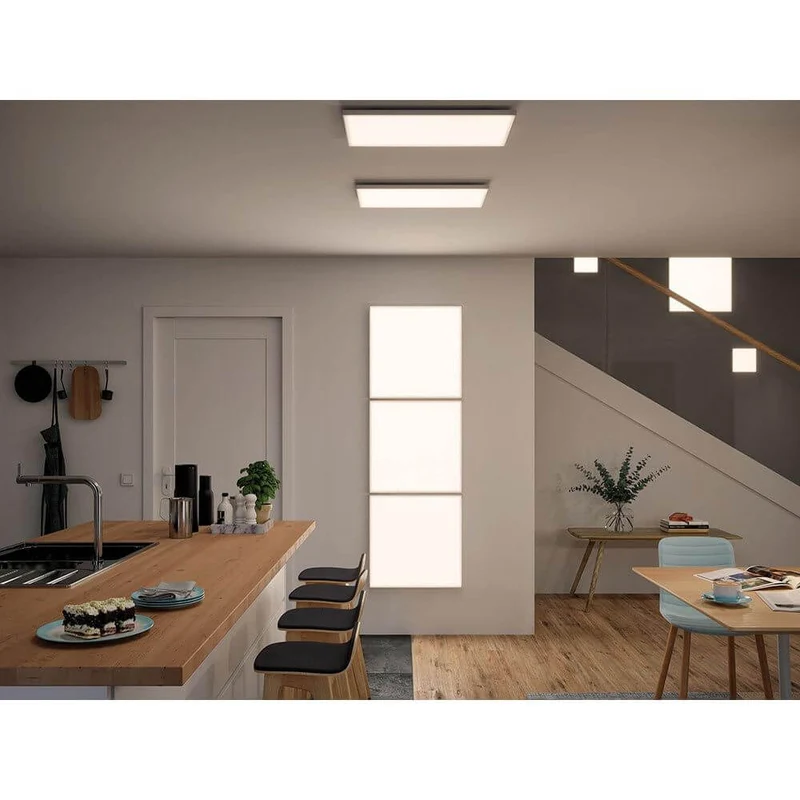 LED Panel Velora 60x30cm Weiß-Matt