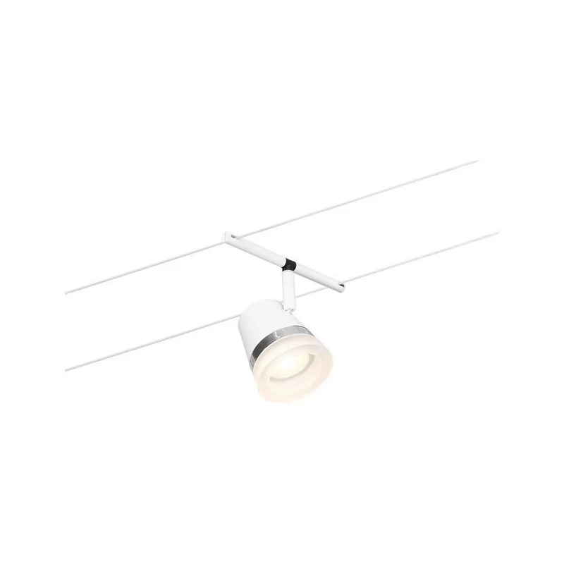 CorDuo Seilsystem Cone Basis-Set Weiß-Matt, Chrom