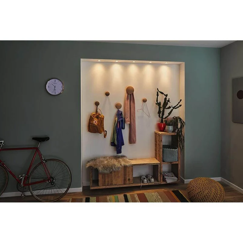 LED Einbauleuchte Nova Mini Basis-Set starr Rund 6,5cm