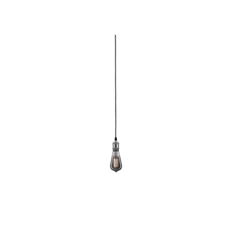 Neordic Pendelleuchte Eldar Grau, Nickel Dimmbar inkl. Stecker