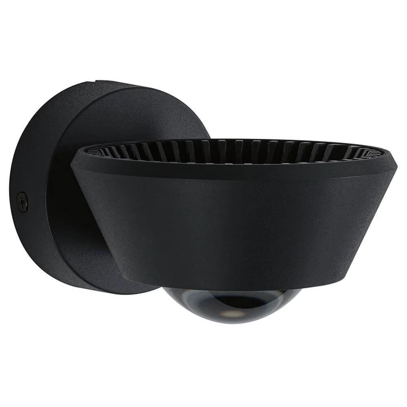LED Wandleuchte Sabik Dimmbar Schwarz