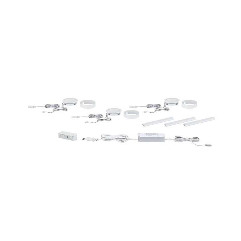 Clever LED Spot Disc Weiß 12W Weiß-Matt