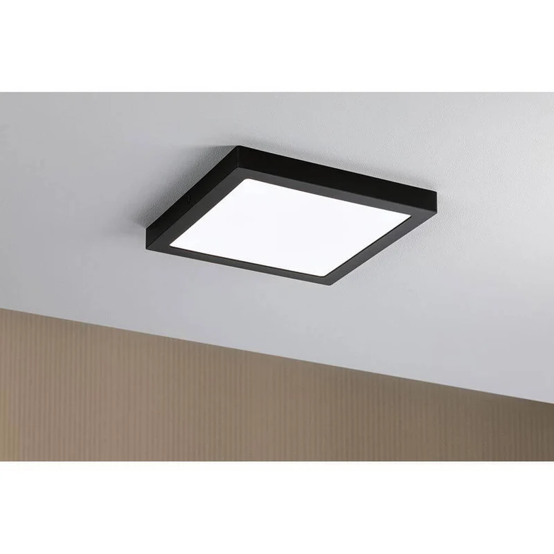 LED Panel Abia Eckig Schwarz