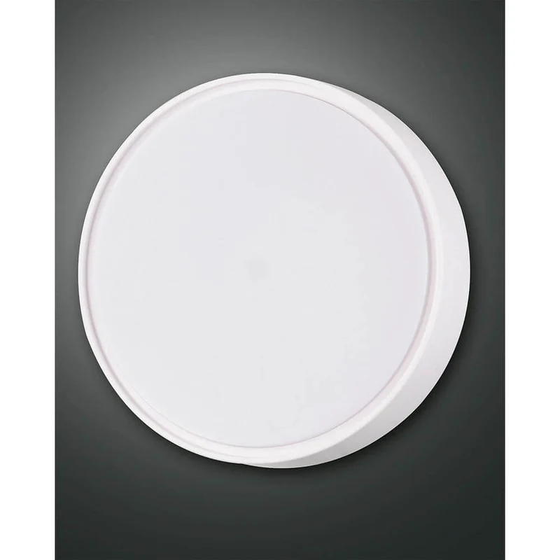 Hatton LED Außen-Deckenleuchte Weiß IP65